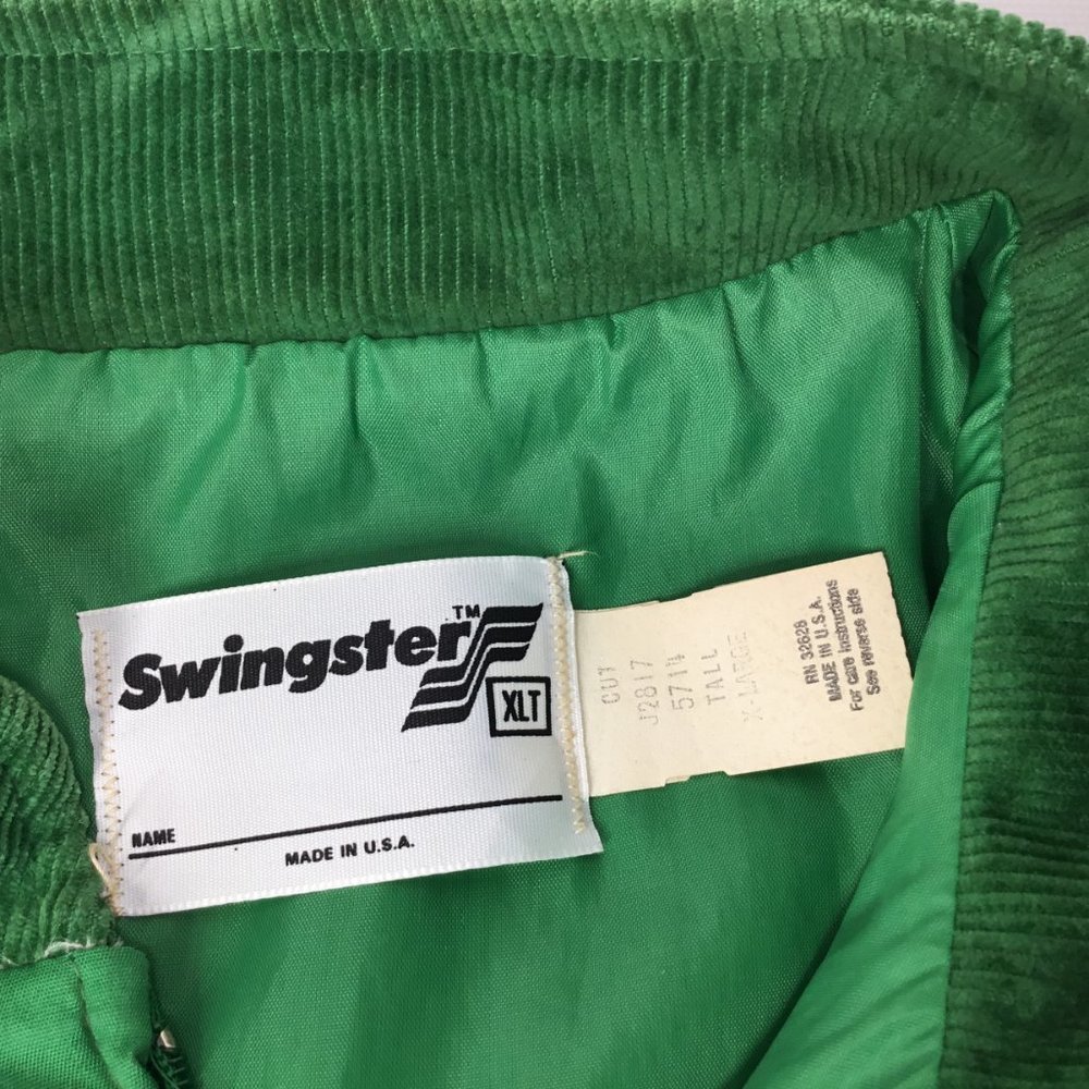 Vintage Swingster Pioneer Seed Jacket XLT Agriculture Farmer USA Windbreaker Zip - Picture 9 of 9